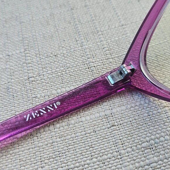 Zenni Optics Women Eyeglasses Frame Cat Eye Fuchsia Color Glasses Eye Wear - Picture 11 of 12